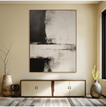 large beige textured wall art